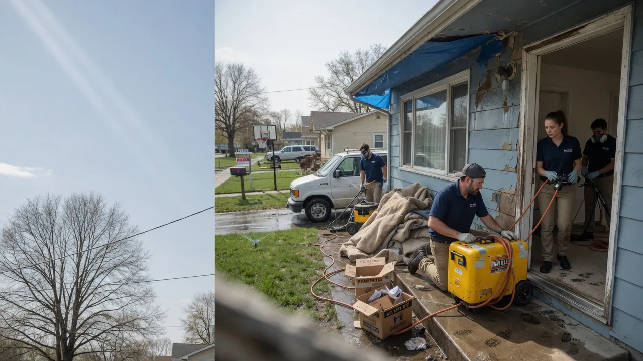 Basement Flood Cleanup in Leitchfield, KY near me
